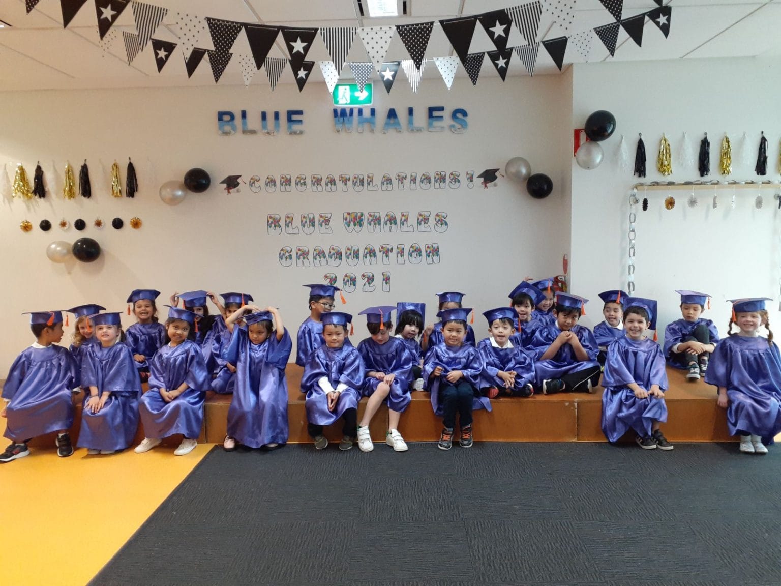 Childcare centre graduation at Mascot