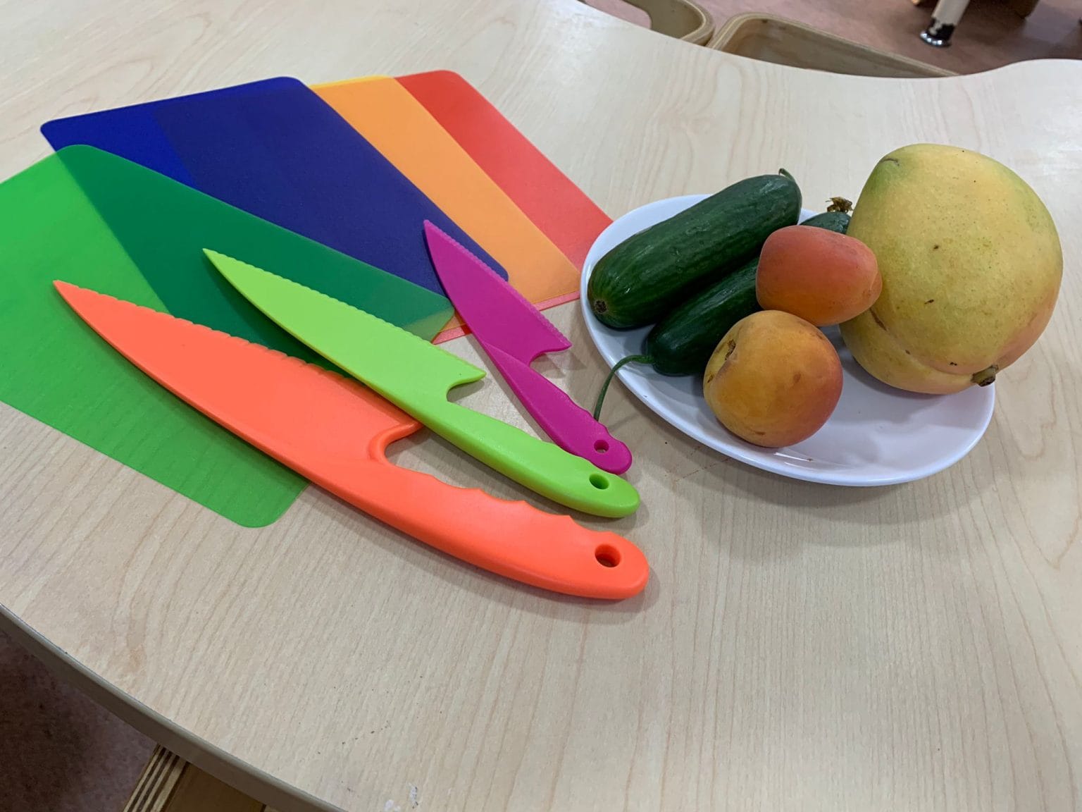 Cooking at childcare centre