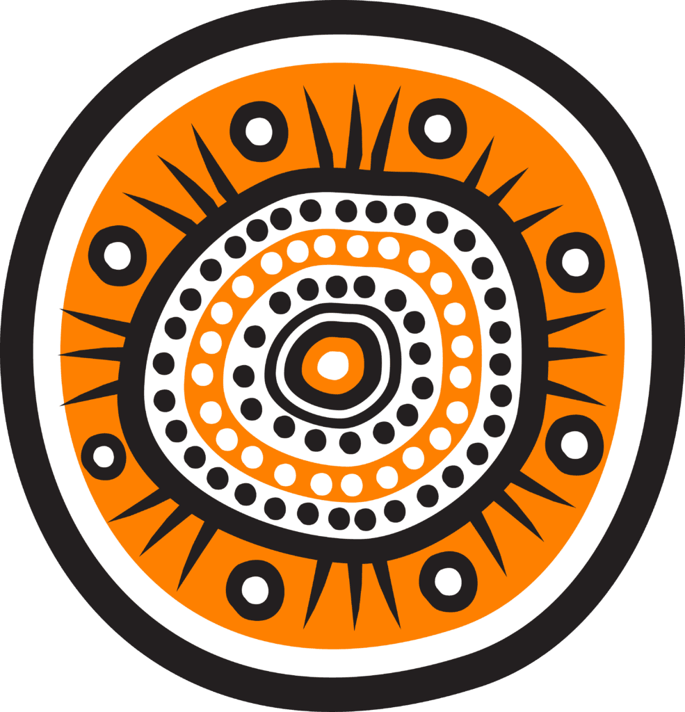 Aboriginal circle graphic