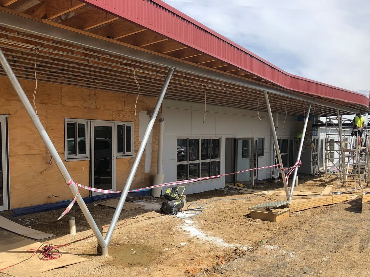 doreen childcare centre under construction